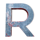 Vintage antique sign letter