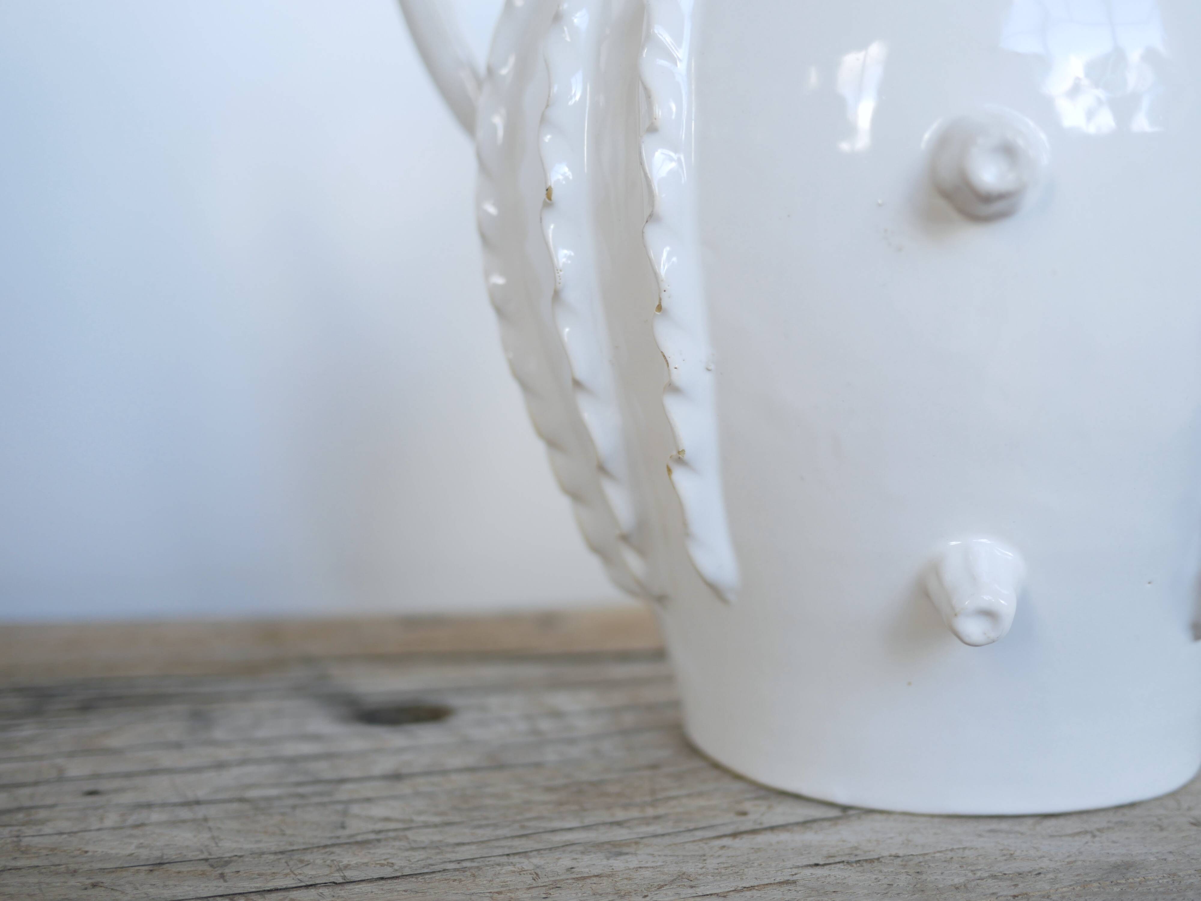 Vintage ceramic vase by Emile Tessier