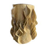 Vase en terre cuite émaillé