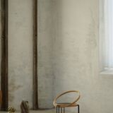 Set of 4 sculptural dining chairs "Oblado" by Børge Lindau, modern Scandinavian, 1980.