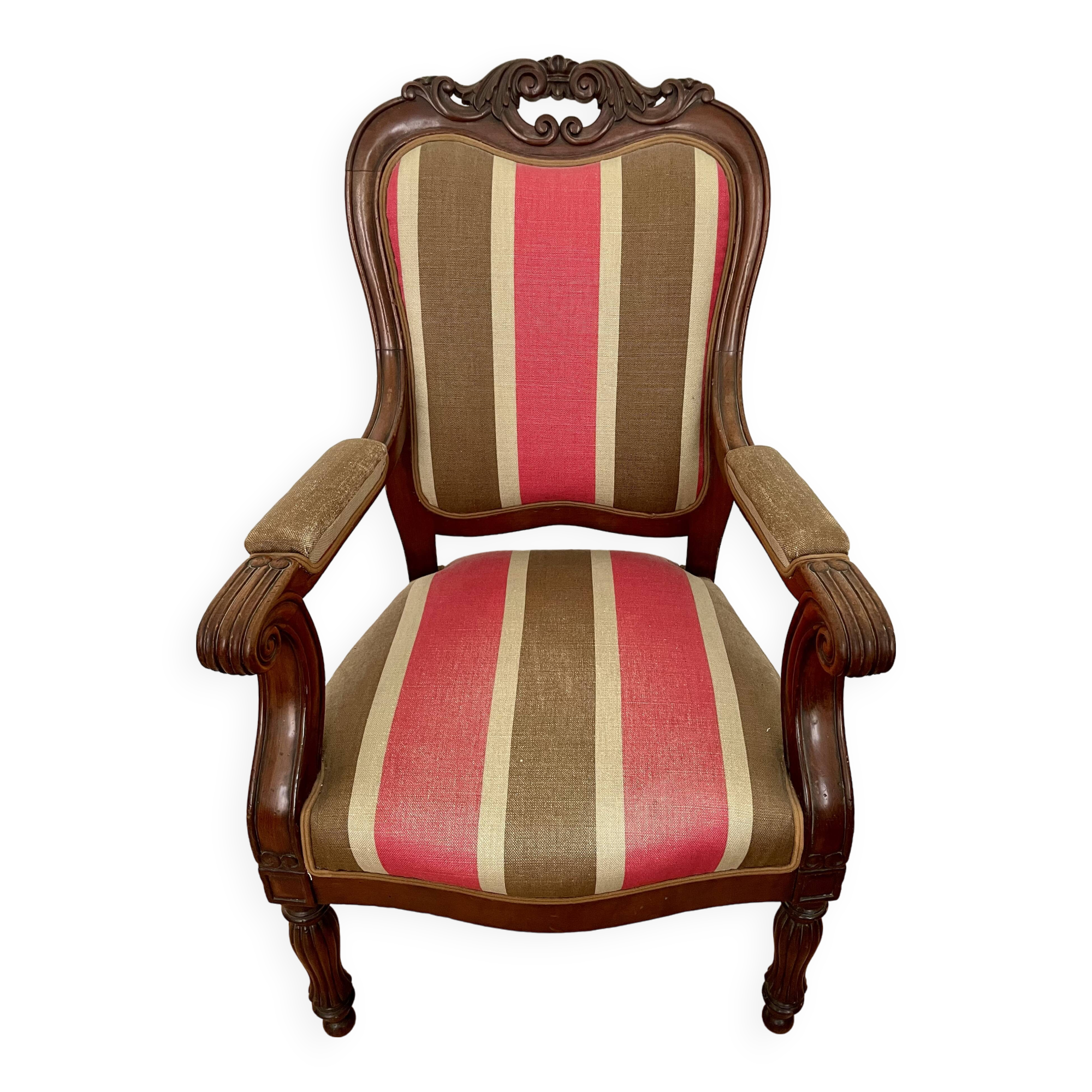 Antique Empire style armchair