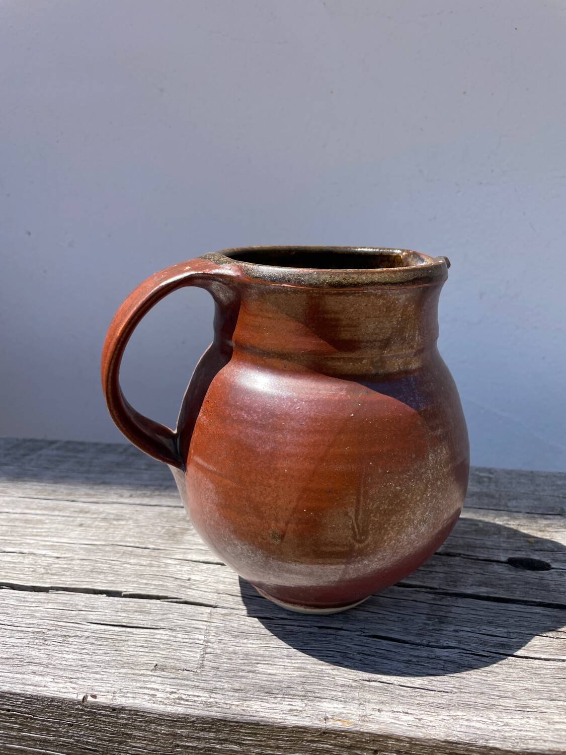 Italian glazed ceramic jar