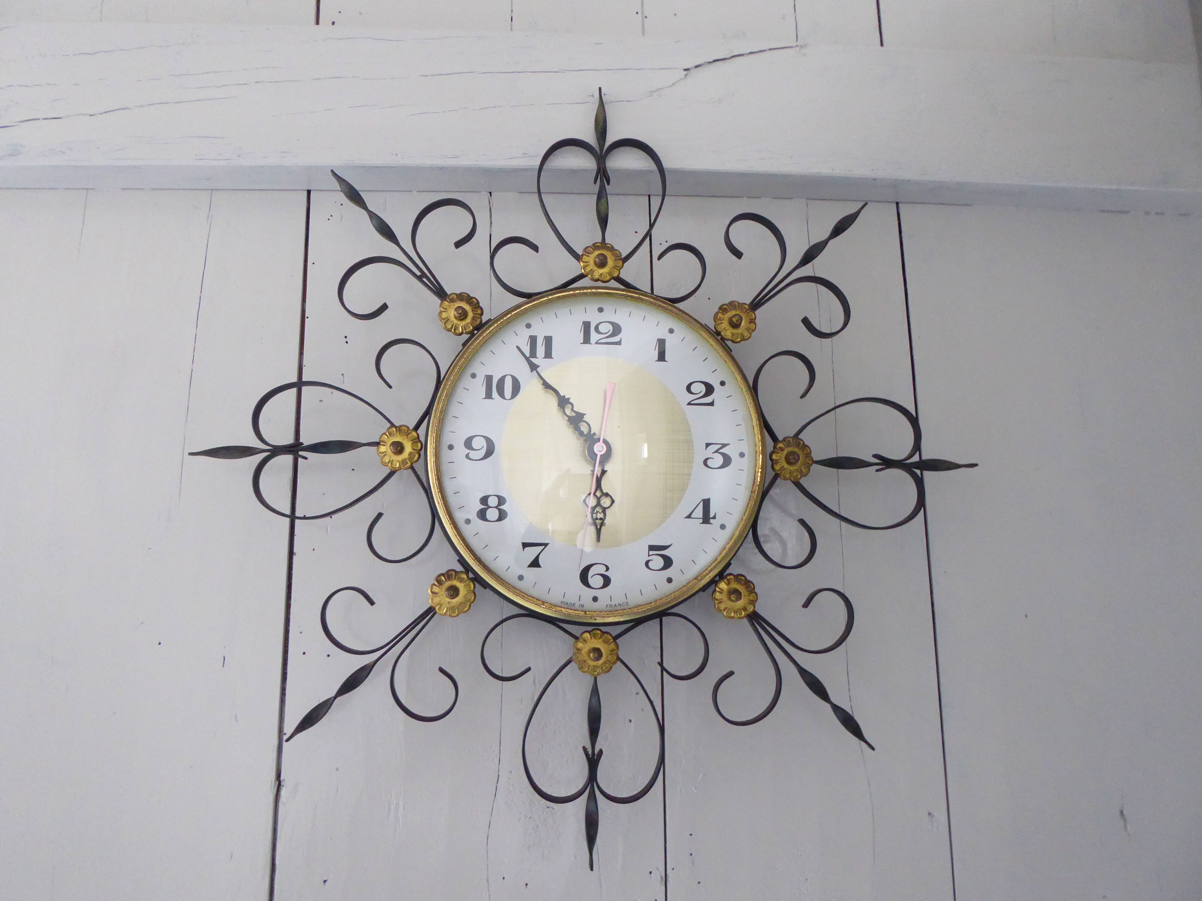Vintage japy wall clock