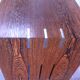 Table basse console placage bois de palmier