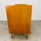 Commode pieds compas années 50 bois blond
