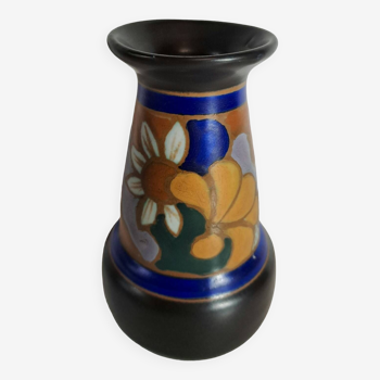 Art Deco ceramic vase Eskaf Huizen Holland