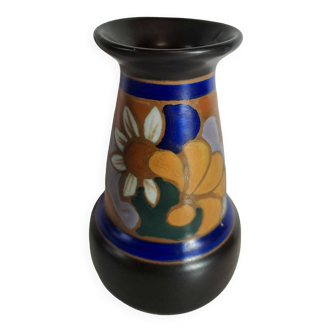 Art Deco ceramic vase Eskaf Huizen Holland