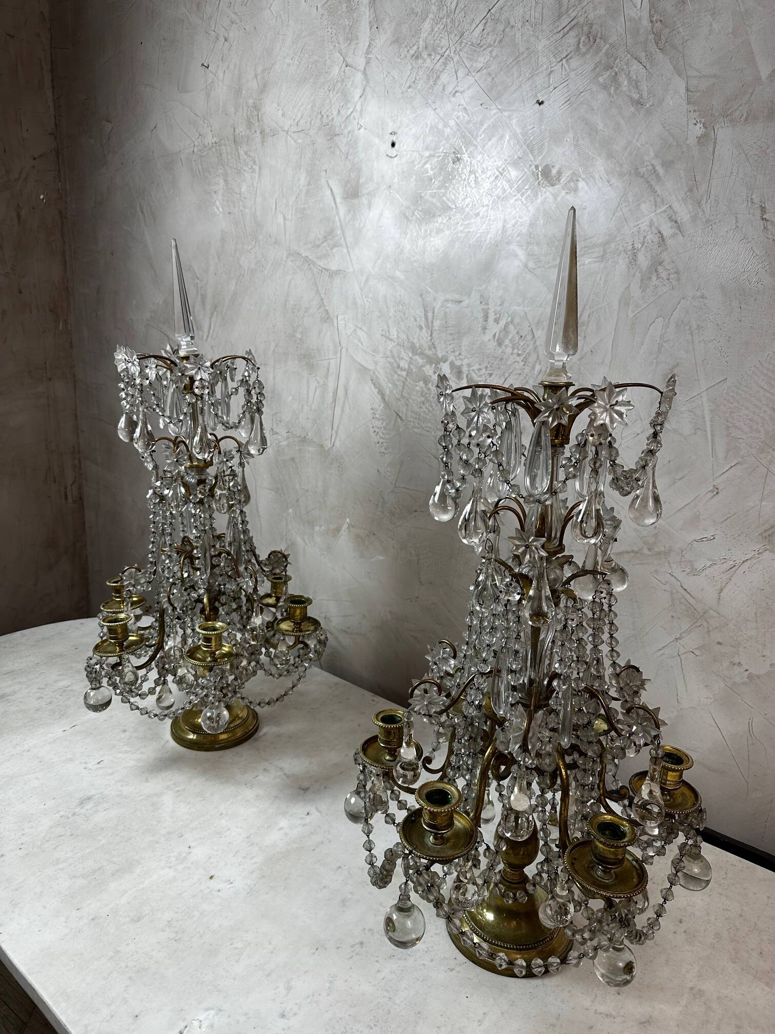 Pair of Louis XVI Candelabra