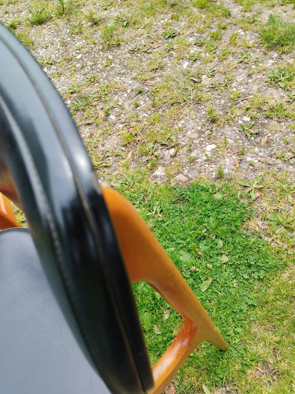 Series of 6 old Scandinavian design chairs