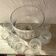 Set punch or cocktail in blown bubble glass, Biot spirit.