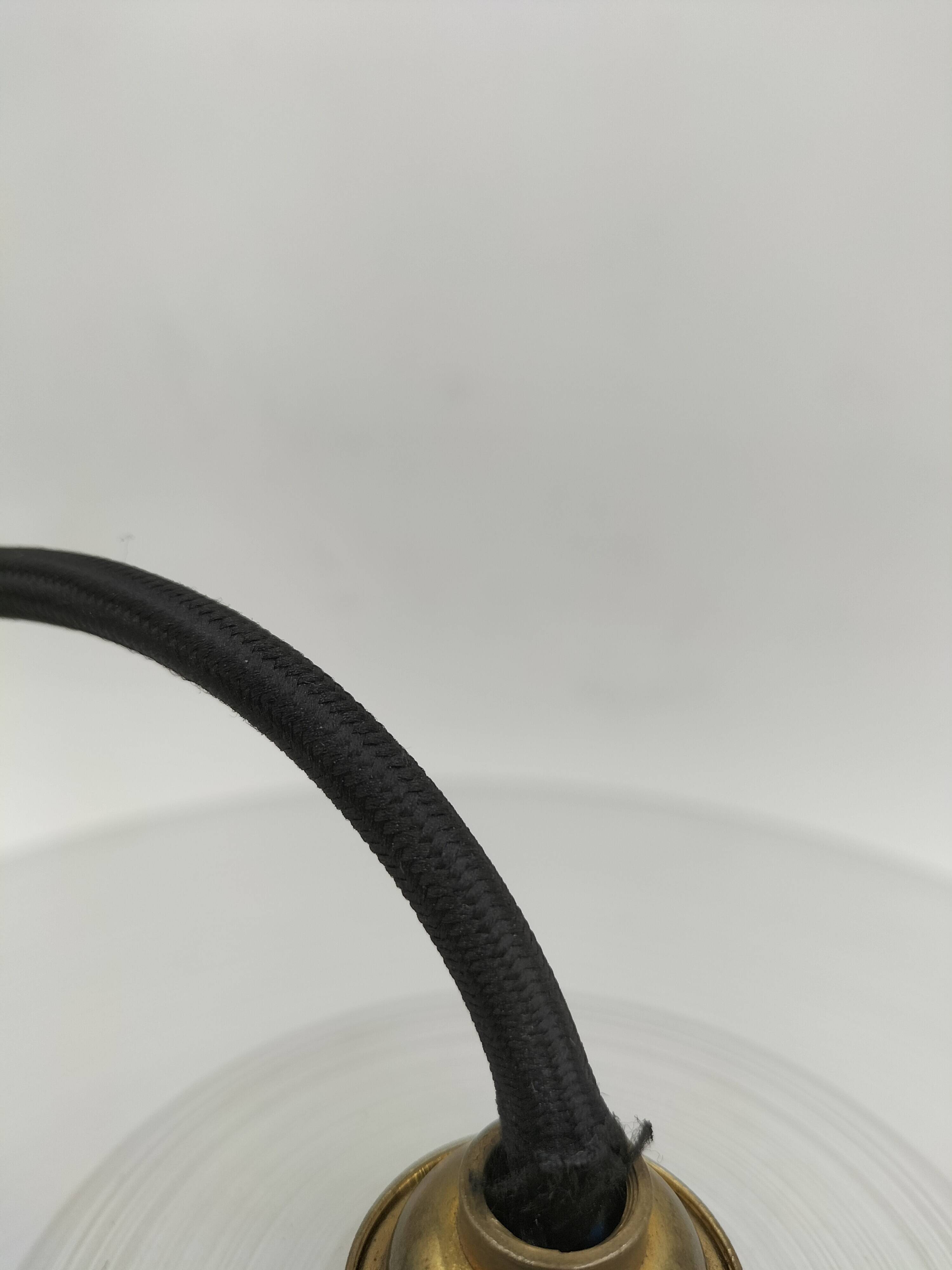 Vintage glass pendant light