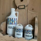 Rustic kitchen shelf