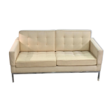 Vintage sofa two-seater Florence Knoll circa 1960