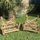 Paire de fauteuils en rotin