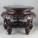 Wooden base for vase China, Japan