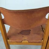 Chaises en cuir maison Regain