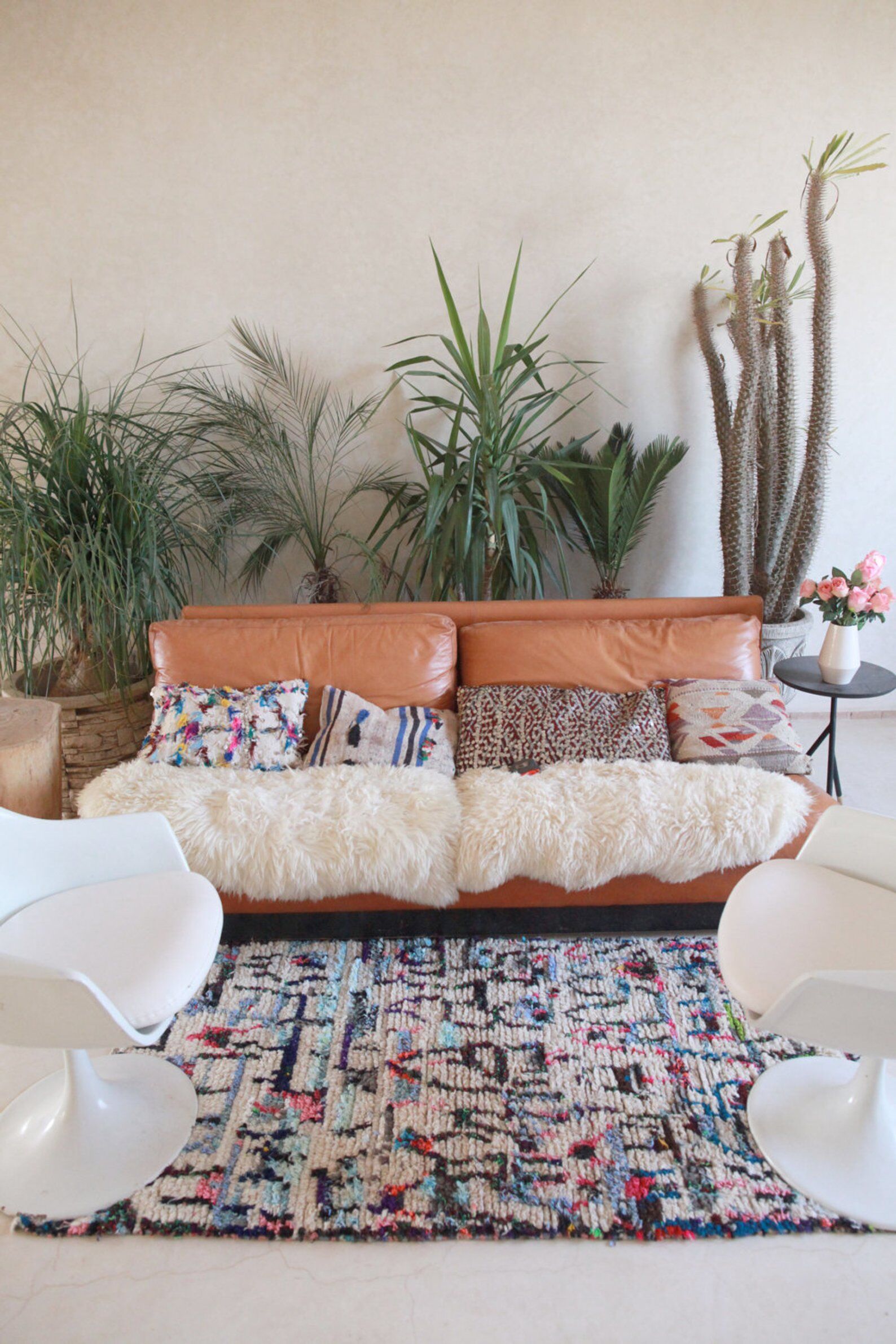 Carpet Moroccan vintage azilal 155x95cm