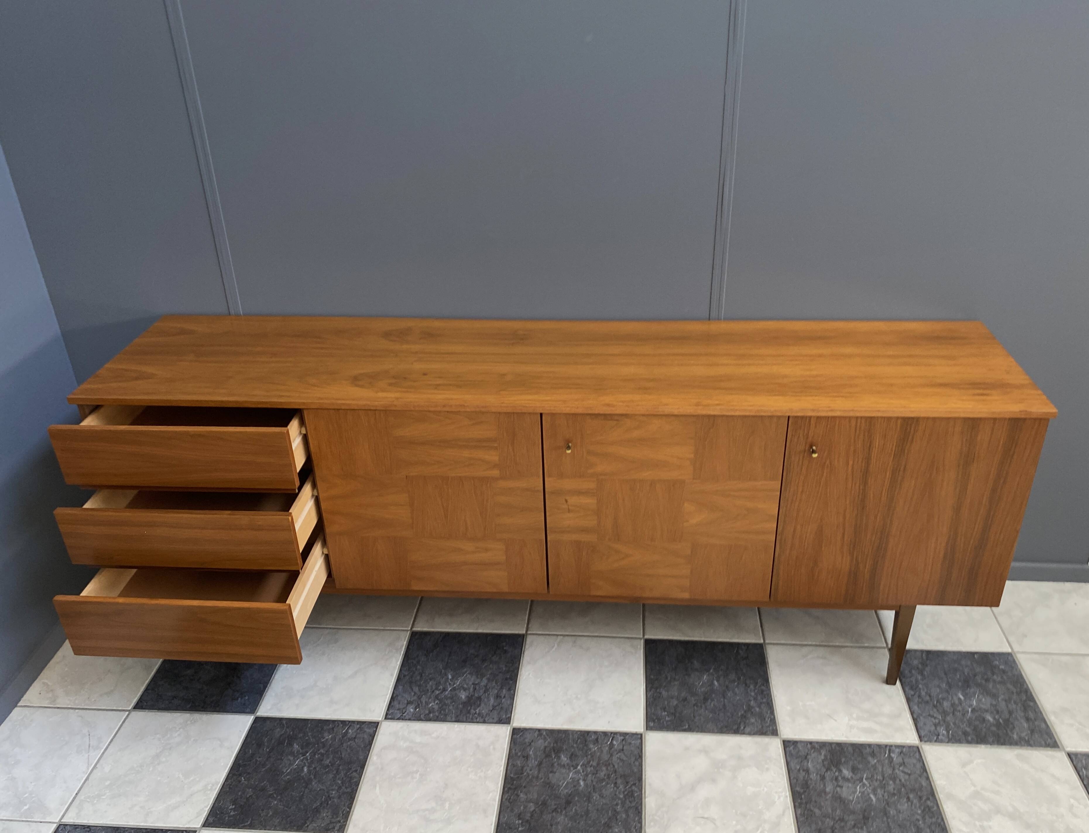 Large sideboard in rosewood 1960s