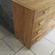 Vintage rattan chest of drawers