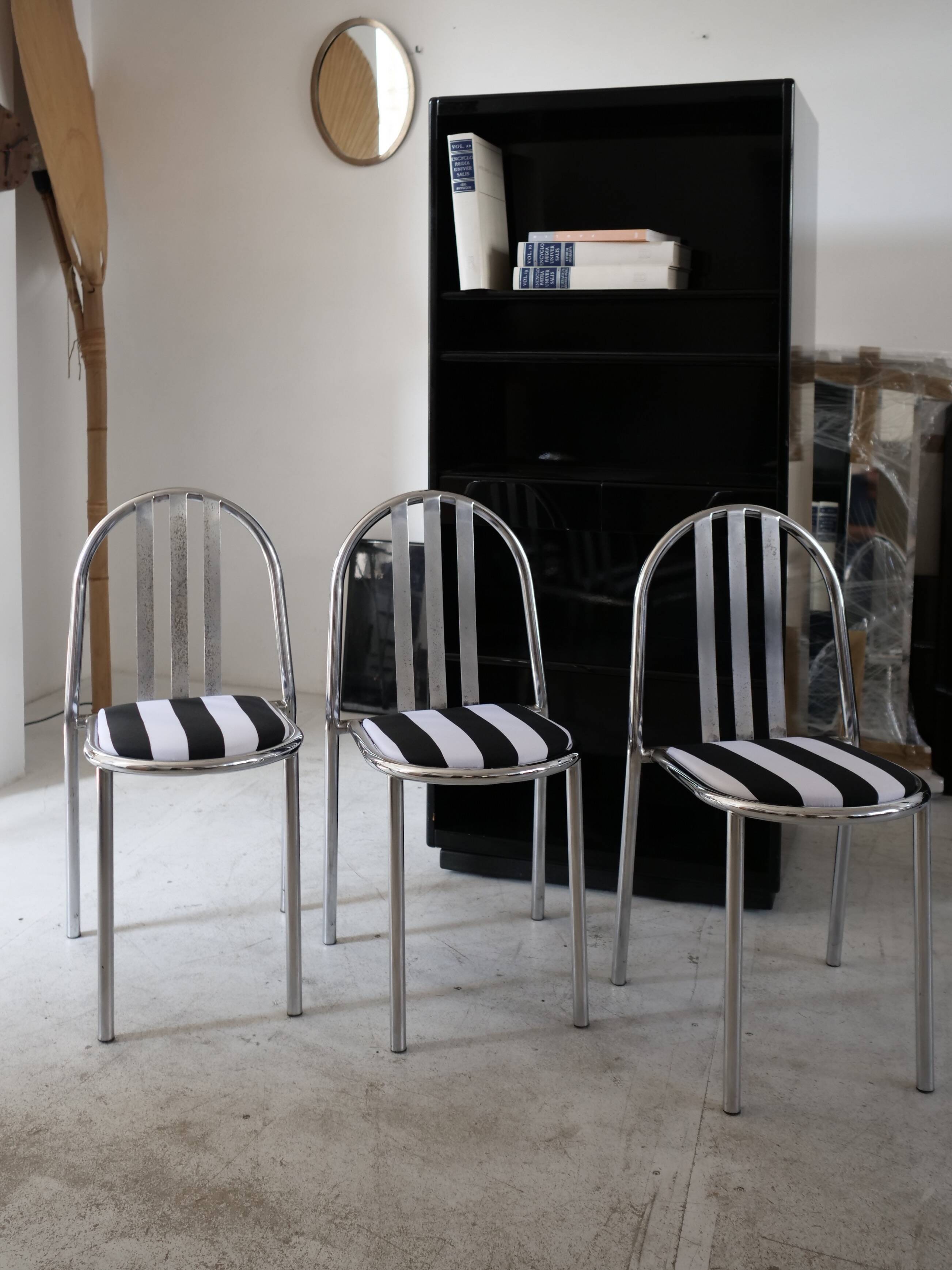 3 chaises Robert Mallet-Stevens No.222 Pallucco Italia