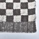 2x10 Handmade Checkered Runner Rug 69x308Cm SK241431