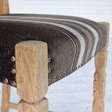 1970s, set 6 pcs of Danish dinning chairs, original good condition.