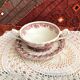 Service 3 cups and saucers The Grorgian Churchill collection