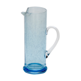 Vintage pitcher in bubbled glass