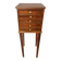 Louis XVI bedside table in mahogany with five drawers.