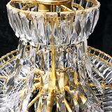Murano crystal chandelier 1970