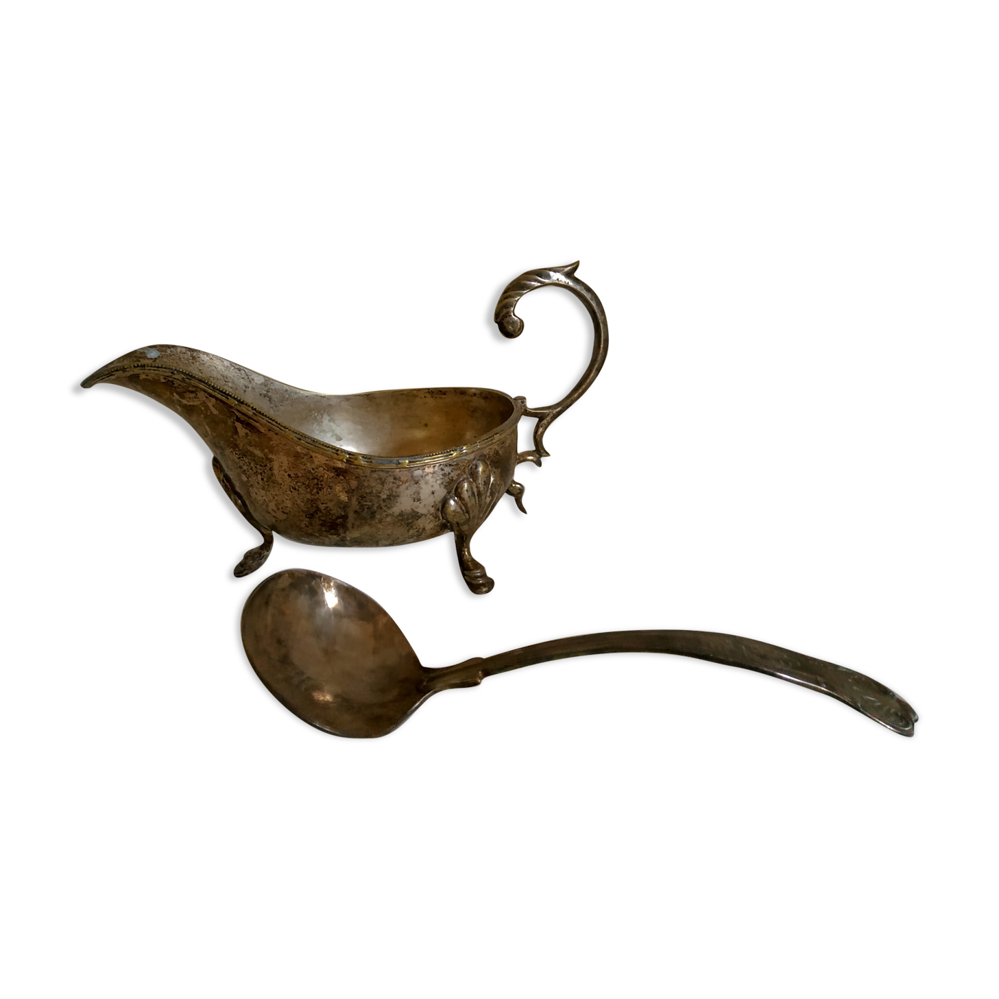 Saucier and his ancient metal spoon