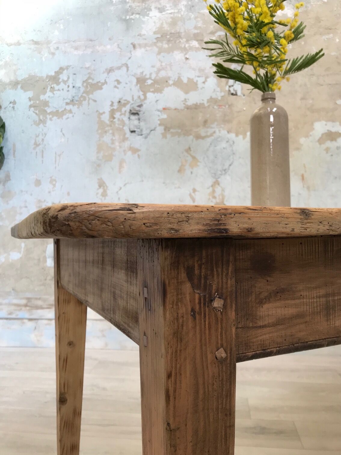 Table de ferme vintage