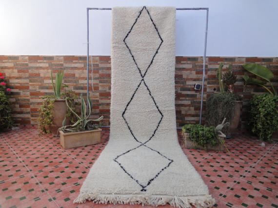 Beni ouarain 80x285cm carpet