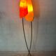 Vintage fiberglass floor lamp – Carl Auböck