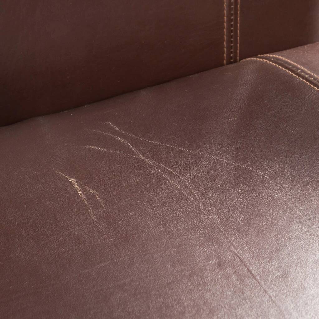 Wooden armchair with leather upholstery by Zbyněk Hřivnáč