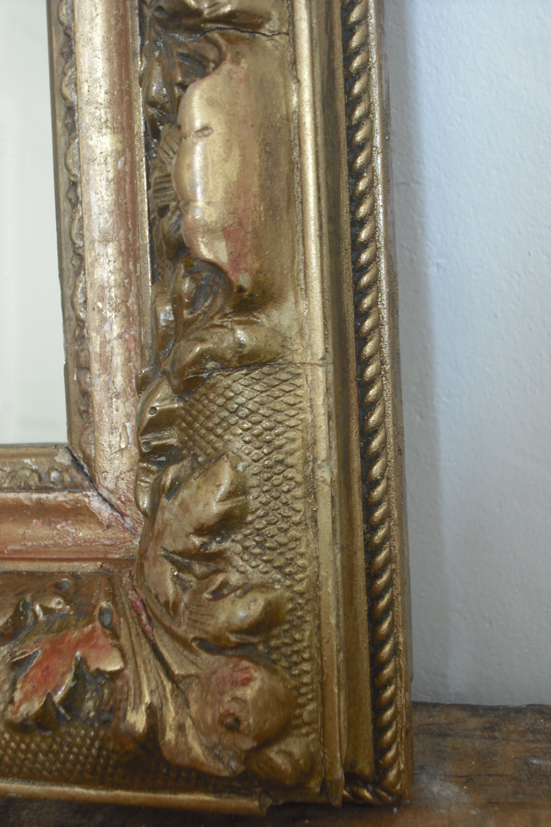Mirror 52 x 35 cm - 19th