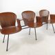 Mid Century Italian 3-seat Bench by Carlo Ratti, 50's