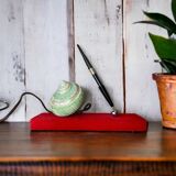 Desk pen set with sea shell lamp