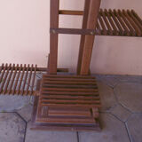 Destructured floor - solid mahogany - river han