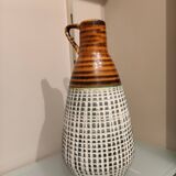 Vintage West Germany ceramic vase signed numbered