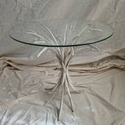 Table basse gerbe de blé fin années 1960