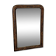 Louis Philippe mirror in wood and varnished stucco