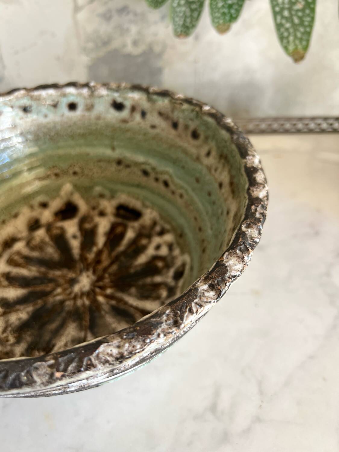 Ceramic salad bowl a. thiry