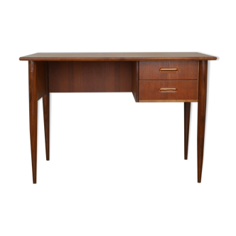 Scandinavian desk in teak from the 60s