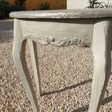 Console shabby chic patinée