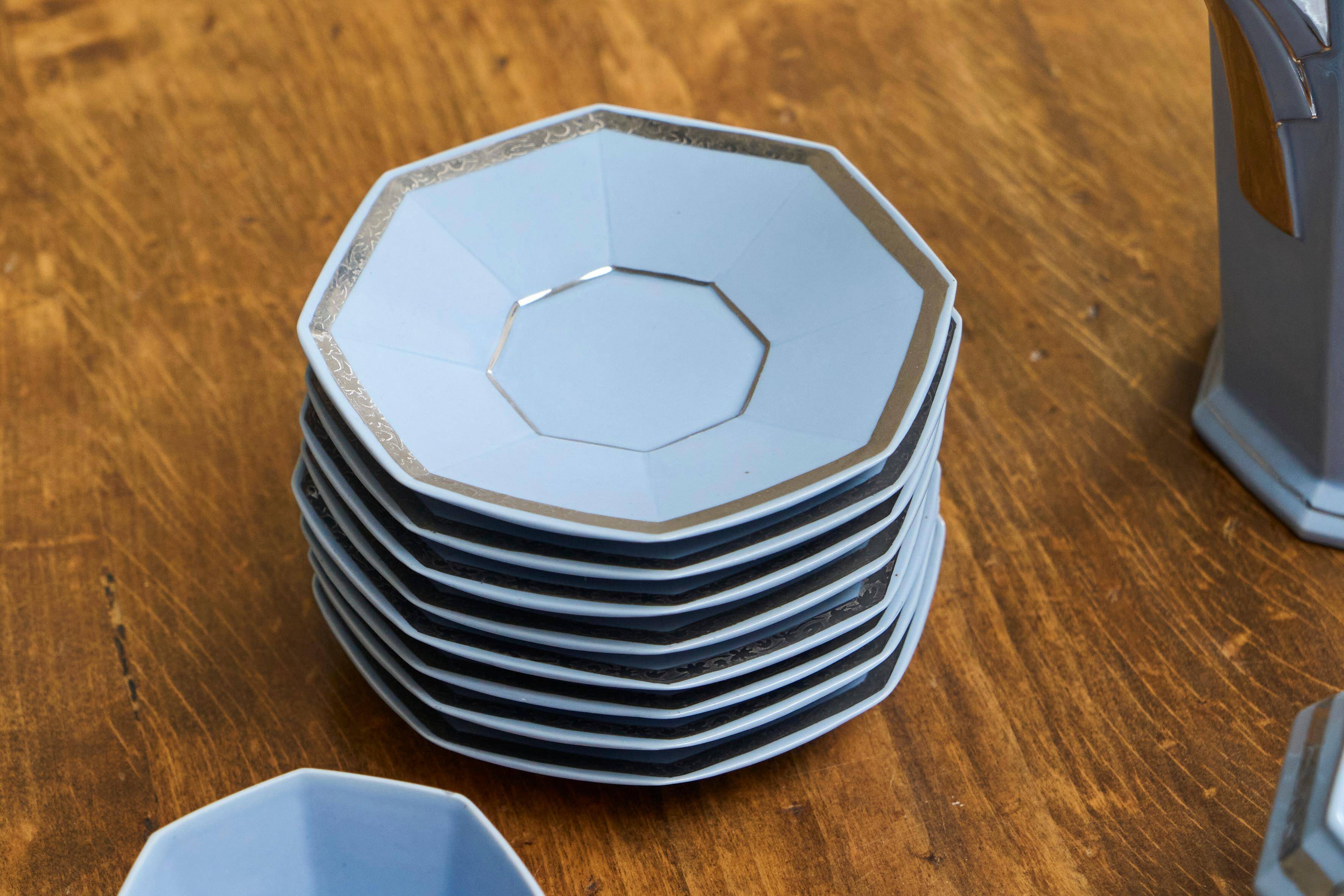 Art Deco coffee service Belgian 1930s