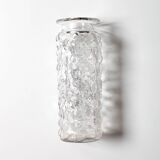 Vintage Stylish Pressed Glass Bubble Vase Designed by Vladislav Urban / 196