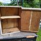 Old medicine cabinet wooden cabinet