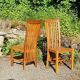 SUite 6 chaises en teck massif
