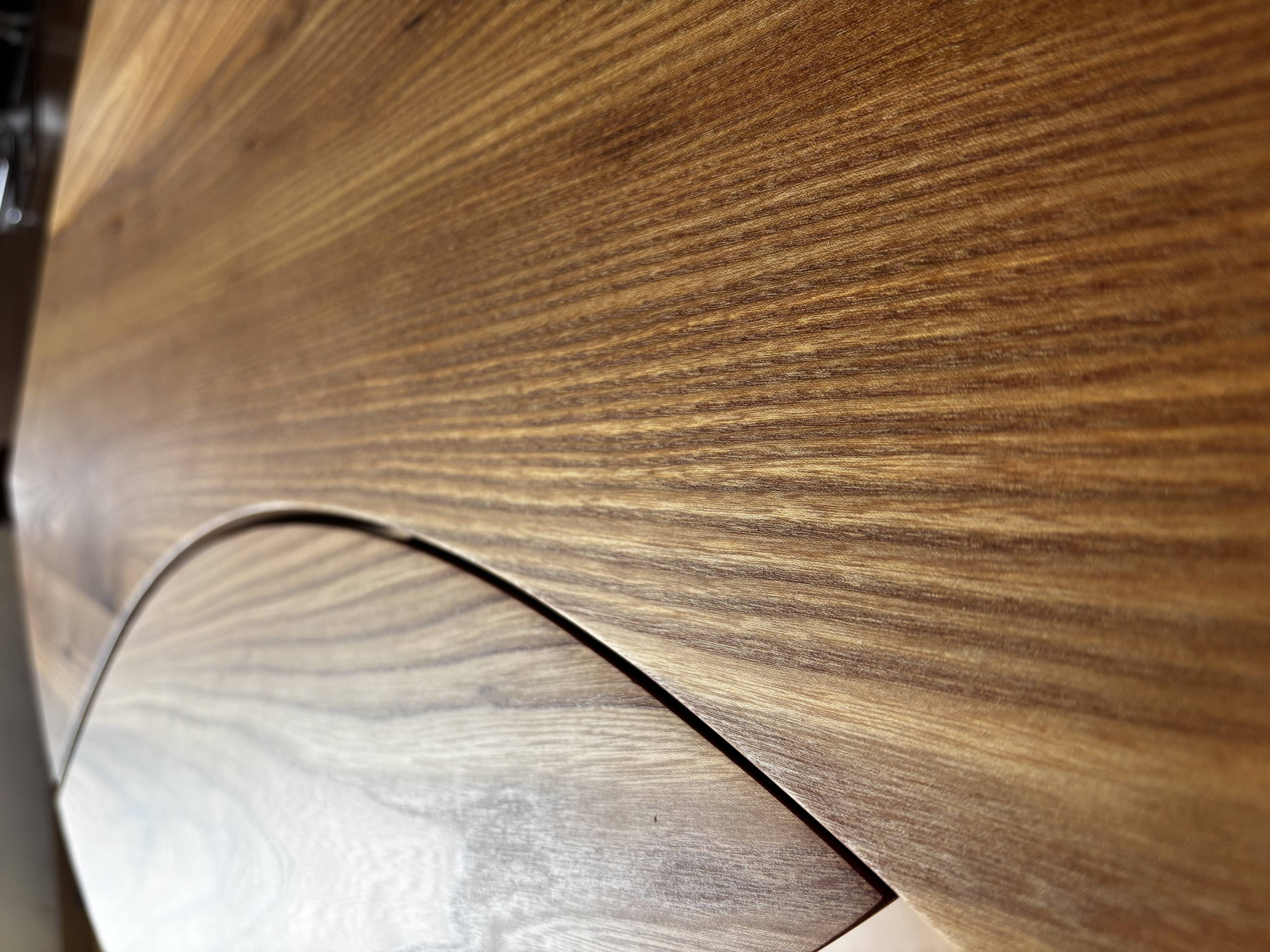 Pierre Chapo T22 "Eye" coffee table – Solid elm – 1986 – Atelier Seltz